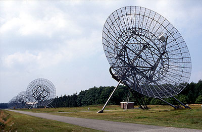 Antennes du radiotélescope de Westerborg
