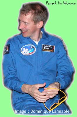 Frank de Winne, astronaute